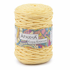 Пряжа ARACHNA Cord Classic 100% полиэфир 3 шт. х 200 г 100 м цв. №24 св. желтый (Cord Classic-№24 св. желтый)