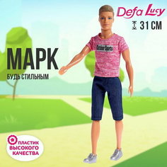 Кукла-модель "Марк" цвет розовый Defa