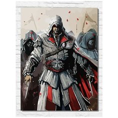 Картина по номерам на холсте игра Assassins - Brotherhood - 11493 В 30x40