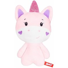 Мягкая игрушка Единорог, розовый, 21см Fancy