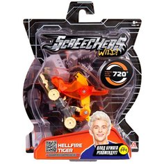 Screechers Wild Дикие Скричеры Машинка-трансформер Хелфайр Тайгер 720 39854 Росмэн
