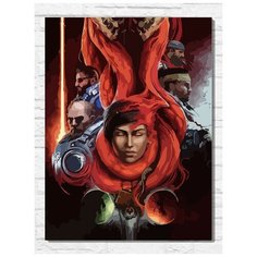 Картина по номерам на холсте игра Gears of War Judgement (PS, Xbox, PC, Switch) - 9810 В 30x40