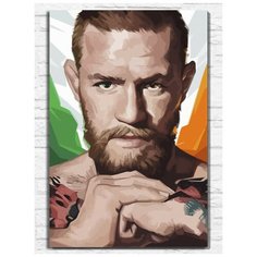 Картина по номерам на холсте игра EA MMA (PS, Xbox, PC, Switch) - 9797 В 60x40