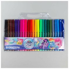 Фломастеры 24 цвета, My Little Pony Hasbro