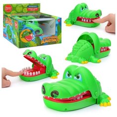 Настольная игра крокодил дантист/ зубастый крокодил Дарите радость!