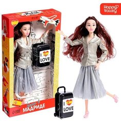 Кукла-модель шарнирная «Бэтти в Мадриде» с аксессуарами, серия Вокруг света Happy Valley