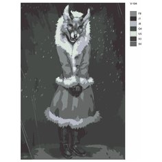 Картина по номерам V-194 "Игра Tiny Bunny. Алиса" 60х90 Brushes Paints