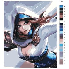 Картина по номерам Т334 "Mobile Legends: наталья" 60x80 Brushes Paints