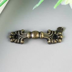 Ручка для шкатулки металл "Классика" бронза 4,6х1,3 см (5шт.) Арт Узор
