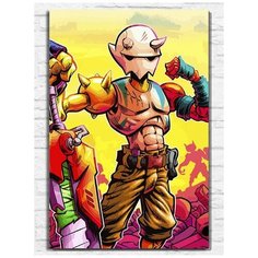 Картина по номерам на холсте игра Fortnite - 11364 В 60x40