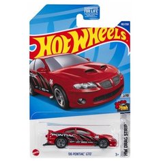 Машинка Hot Wheels коллекционная (оригинал) 06 PONTIAC GTO красный