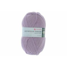 Пряжа Пехорка Ангорская теплая, ангора, цвет: 025-Кристалл, 40% шерсть 60% акрил, 100 гр. 480 м, 5 шт/упак