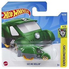 Базовая машинка Hot Wheels SEE ME ROLLIN, зеленая, Хот Вилс Mattel, арт. 5785/HCW93