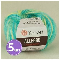 Пряжа YarnArt Allegro (749), мультиколор, 5 шт. по 50 г
