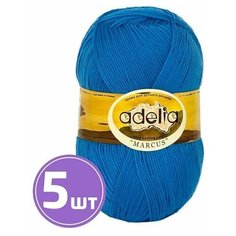 Пряжа Adelia MARCUS (14), светло-синий, 5 шт. по 100 г