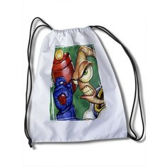 Мешок для сменной обуви с принтом Игра Earthworm Jim 2 - 34482 Brut Boxers