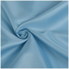 Ткань подкладочная Поливискоза нарезка 145см IdealTex PL08.14-4122 голубой 86г/м² уп.10м