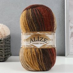 Пряжа "Angora Gold Batik" 20% шерсть, 80% акрил 550м/100гр (3379) Alize