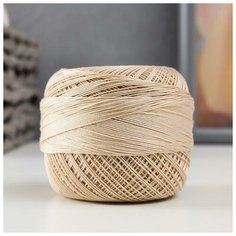 Пряжа "Canarias" 100% мерсериз. хлопок 203м/20г (4660 бежевый), 1шт Yarn Art