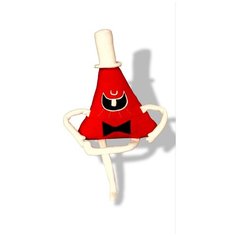 Мягкая игрушка Билл Шифр Gravity Falls красный 30 см китай