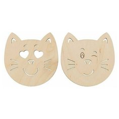 Подставка под горячее Mr. Carving "Кошачьи мордочки", 2 шт.