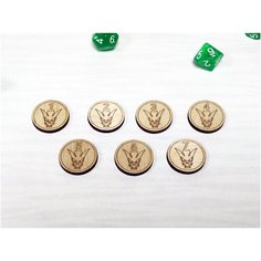 Токены для ДнД Кобольды, Фишки для НРИ, DnD, Pathfinder, Жетоны для настольных игр. Без бренда