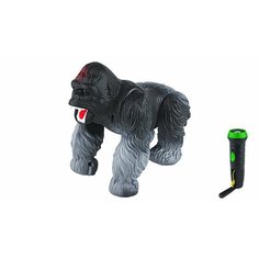 Робот горилла на пульте управления (Звук, светятся глаза) Серая Best FUN Toys