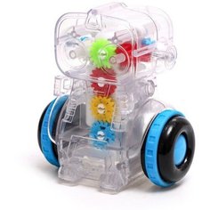 Робот инерционный «Шестерёнка», цвета микс