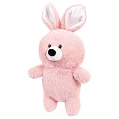 Мягкая игрушка ABtoys Флэтси Кролик розовый, 24 см