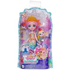 Кукла Mattel Enchantimals Рыбка с питомцем FNH22/Рыбка