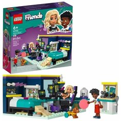 Конструктор Lego Friends, Комната Новы, для детей от 6 лет (41755-L)