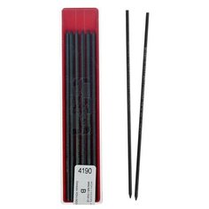 Грифели для цанговых карандашей 2.0 мм 4190 В, 12 штук Koh I Noor