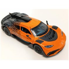 Гоночная машинка Mercedes-AMG металлическая 1:24, свет, звук MSN Trading Limited