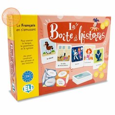 LA BOITE A HISTOIRES (A2-B1) / Обучающая игра на французском языке "Создаем свою историю" ELI