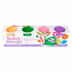 Набор теста для лепки BabyDough №3, 4 цвета, в коробке (BD018)