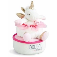 Игрушка мягкая музыкальная Единорог Lucie 19 см Doudou et Compagnie