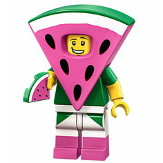 LEGO Minifigures 71023-8 Парень в костюме арбуза
