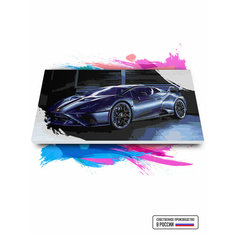 Картина по номерам Lamborghini Huracan Sto, 60 х 120 см Красиво Красим