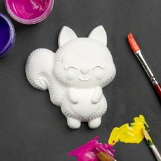 Фигура для раскраски "Бельчонок" 7,5х8,5см Хорошие сувениры