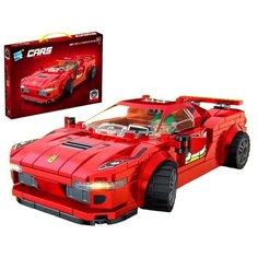 Конструктор аналог лего Speed Championspeed гоночная машина Ferrari 096-C Zuanma