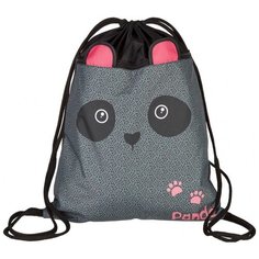 Мешок для обуви №1School Panda, карман, 360x470 мм, МО-26-2