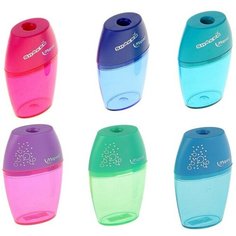 Maped Точилка 1 отверстие с контейнером Maped Shaker, микс