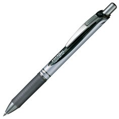 Pentel Ручка гелевая Energel, 0.7 мм, BL77, черный цвет чернил, 12 шт.