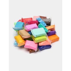 Воздушный пластилин мягкий 36 цвета. Легкий пластилин для лепки, слайм набор Китай