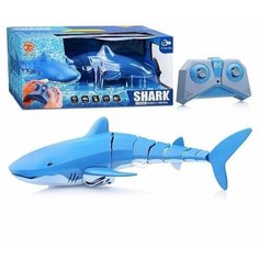 Робот на р/у Акула, синяя, в коробке - Junfa Toys [ZY1154771]