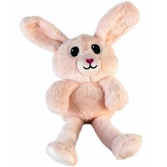 Плюшевая мягкая игрушка Зайка 45 см / Розовый Denco Store