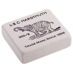 Ластик Koh-I-Noor "Elephant" 300/ 8, прямоугольный, натуральный каучук, 56*50*16мм, ч/б 205112