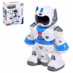 Робот "Брейкер", световые и звуковые эффекты, работает от батареек Нет бренда