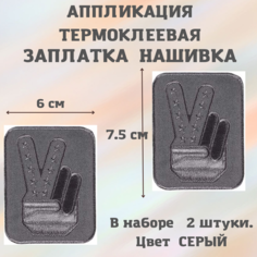 Аппликация термоклеевая/нашивка на одежду/заплатка термоклеевая/ Россия