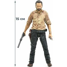 Фигурка Рик Граймс с оружием Ходячие мертвецы The walking Dead (подвижная, 15 см) Star Friend